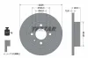 Bremsscheibe TEXTAR 92090200