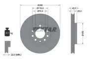 Bremsscheibe TEXTAR 92091900