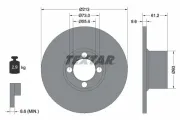 Bremsscheibe TEXTAR 92092600