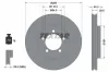 Bremsscheibe Vorderachse TEXTAR 92093400