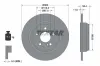 Bremsscheibe Hinterachse TEXTAR 92099403