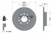 Bremsscheibe TEXTAR 92106303