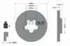 Bremsscheibe Vorderachse TEXTAR 92110003