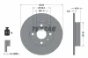 Bremsscheibe Hinterachse TEXTAR 92111003