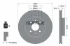 Bremsscheibe Vorderachse TEXTAR 92112100
