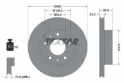 Bremsscheibe TEXTAR 92116703