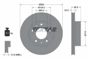 Bremsscheibe Vorderachse TEXTAR 92116703