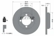 Bremsscheibe TEXTAR 92116900