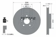 Bremsscheibe TEXTAR 92118903