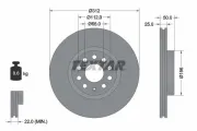 Bremsscheibe TEXTAR 92120505