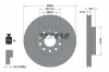 Bremsscheibe Vorderachse TEXTAR 92120805