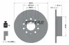 Bremsscheibe Hinterachse TEXTAR 92120903