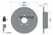 Bremsscheibe Hinterachse TEXTAR 93123503