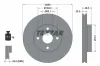 Bremsscheibe Vorderachse TEXTAR 92125803