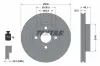 Bremsscheibe Vorderachse TEXTAR 92125900