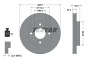 Bremsscheibe TEXTAR 92130800