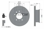 Bremsscheibe TEXTAR 92131503