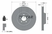 Bremsscheibe Vorderachse TEXTAR 92132405