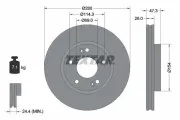 Bremsscheibe TEXTAR 92133905