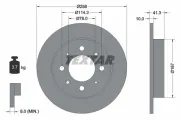 Bremsscheibe TEXTAR 92134303