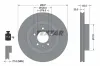 Bremsscheibe Vorderachse TEXTAR 92134603