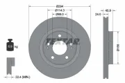 Bremsscheibe TEXTAR 92135203