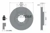 Bremsscheibe Vorderachse TEXTAR 92138400