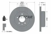 Bremsscheibe TEXTAR 92139300