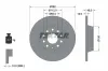 Bremsscheibe TEXTAR 92140800