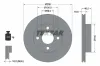 Bremsscheibe Vorderachse TEXTAR 92144300