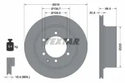 Bremsscheibe Hinterachse TEXTAR 92146703