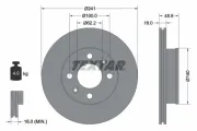 Bremsscheibe TEXTAR 92147103