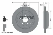 Bremsscheibe TEXTAR 92150903