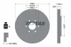 Bremsscheibe Vorderachse TEXTAR 92164405