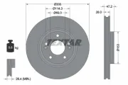 Bremsscheibe TEXTAR 92166503