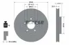 Bremsscheibe Vorderachse TEXTAR 92166503