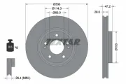 Bremsscheibe Vorderachse TEXTAR 92166503