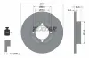 Bremsscheibe Vorderachse TEXTAR 92170003
