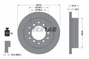 Bremsscheibe TEXTAR 92170103