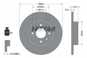 Bremsscheibe Vorderachse TEXTAR 92175103