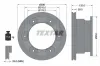 Bremsscheibe TEXTAR 93177703