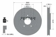 Bremsscheibe TEXTAR 92181503