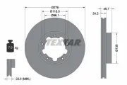 Bremsscheibe TEXTAR 93185303