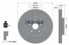 Bremsscheibe Vorderachse TEXTAR 92194303