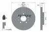 Bremsscheibe Vorderachse TEXTAR 92195505
