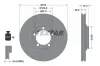 Bremsscheibe Vorderachse TEXTAR 92221800