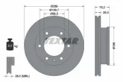 Bremsscheibe TEXTAR 92223000