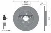 Bremsscheibe Hinterachse TEXTAR 92228303