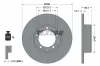 Bremsscheibe Hinterachse TEXTAR 92230503