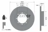 Bremsscheibe Hinterachse TEXTAR 92230800